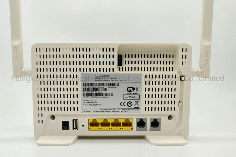Hg8245c FTTH Fiber Optic Equipment Modem Optical Network Unit Epon Gpon 1ge+3fe+2tel+WiFi+USB ONU Ont