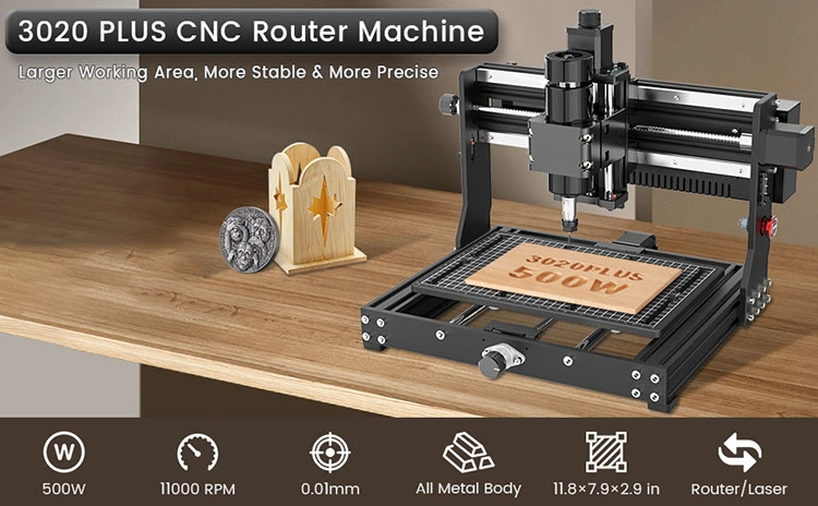 Portable Atc Laser CNC Router for Wood Engraving