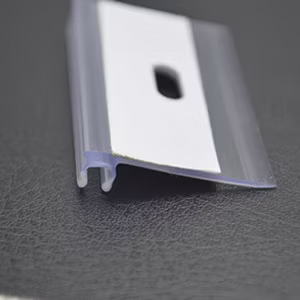 Selbstklebende Datenstreifen aus Kunststoff, durchsichtige Produkte (AD-2016)