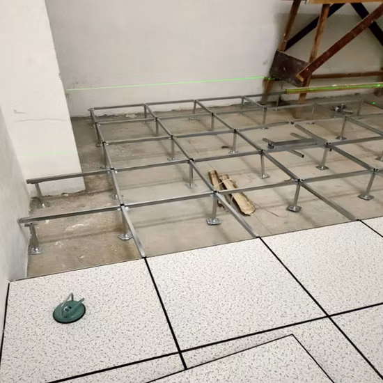 Neues, heißes Produkt Office 3000/5000 Stahl-Doppelboden mit blanker Oberfläche für Besprechungsraum/Computerraum/Energiekontrollzentrum/Werk/Labor/Rechenzentrum