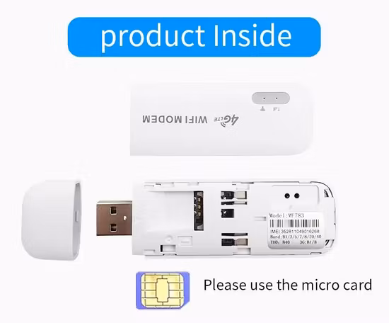 4G LTE USB-Modem-Adapter mit WLAN-Hotspot-SIM-Karte Mf783 für den Europa-Asien-Afrika-Markt für Laptop Pk Hua-Wei E8372