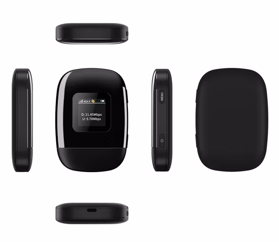 Pocket 3G 4G LTE Wireless Hotspot Mifi 2.4G & 5g Cat12 tragbarer WLAN-Router für 10 Geräte mit 4000 mAh Akkubank